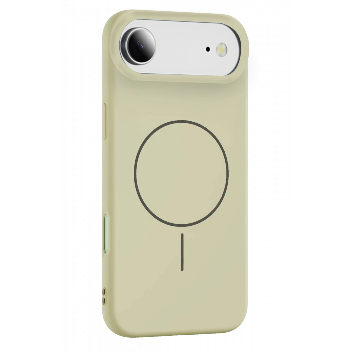 Mey İthalat®   iPhone 17 Air Jully Magsafe Kapak - Bej