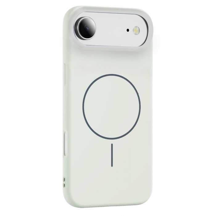Mey İthalat®   iPhone 17 Air Jully Magsafe Kapak - Beyaz