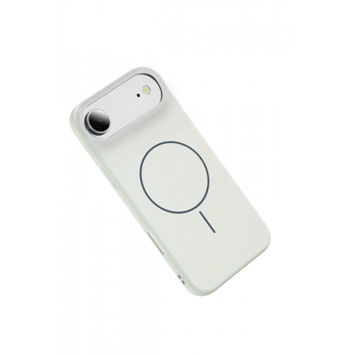 Mey İthalat®   iPhone 17 Air Jully Magsafe Kapak - Beyaz