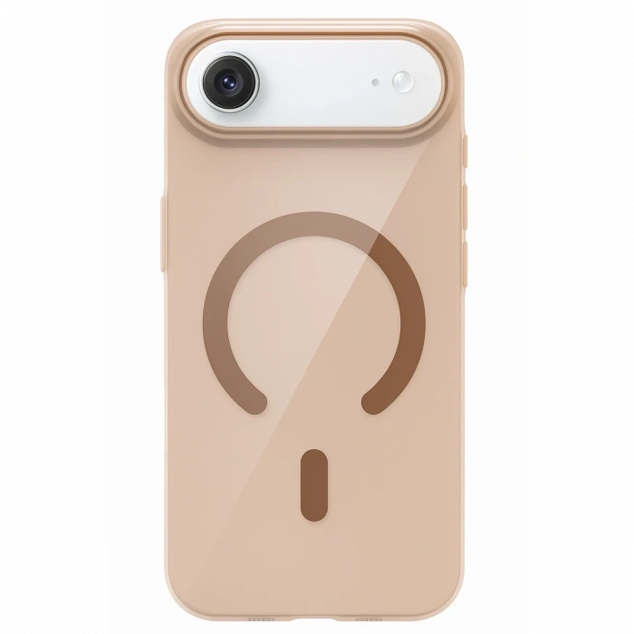 Mey İthalat®   iPhone 17 Air PC Blank Magsafe Kapak - Çöl Titanyum