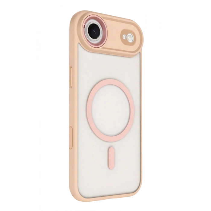 Mey İthalat®   iPhone 17 Air Terea Magsafe Kapak - Pembe