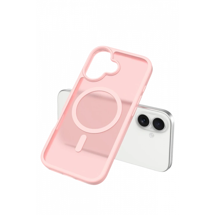 Mey İthalat®   iPhone 17 Jota Magsafe Kapak - Pudra