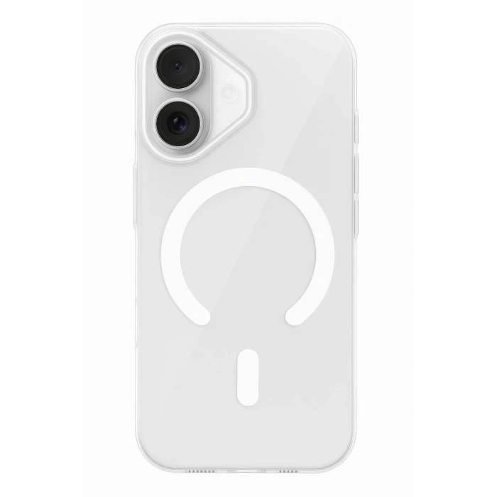 Mey İthalat®   iPhone 17 PC Blank Magsafe Kapak - Şeffaf