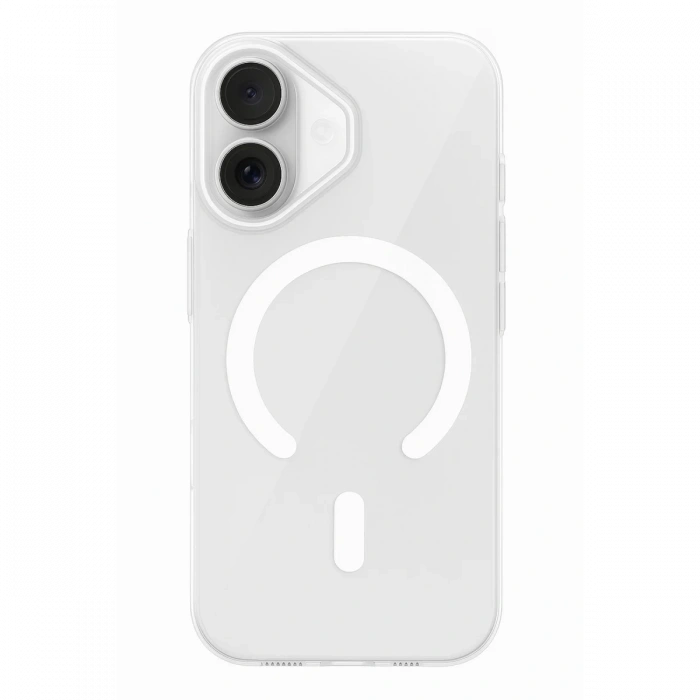 Mey İthalat®   iPhone 17 PC Blank Magsafe Kapak - Şeffaf