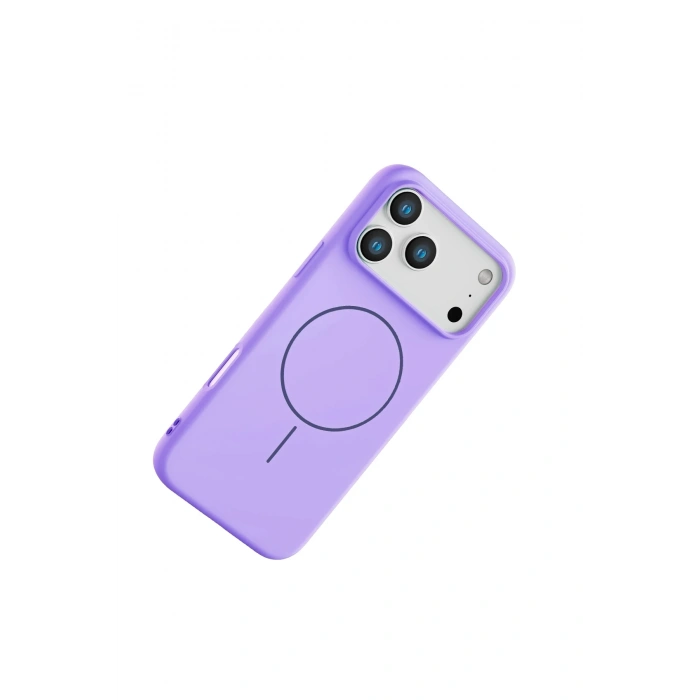 Mey İthalat®   iPhone 17 Pro Jully Magsafe Kapak - Lila