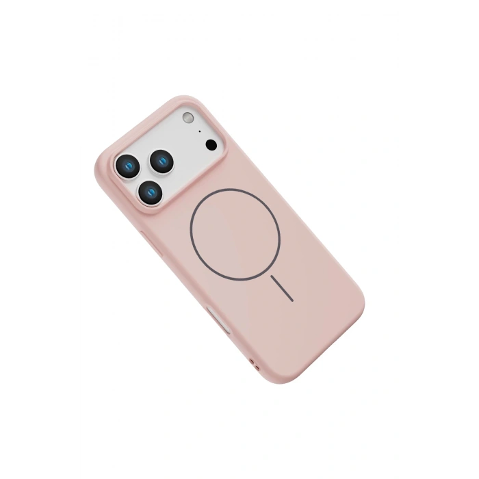 Mey İthalat®   iPhone 17 Pro Jully Magsafe Kapak - Pudra