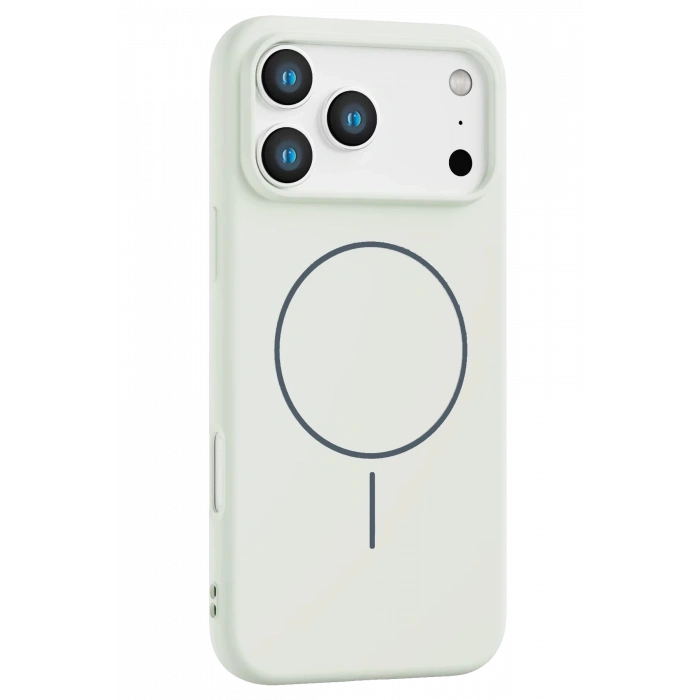 Mey İthalat®   iPhone 17 Pro Max Jully Magsafe Kapak - Beyaz