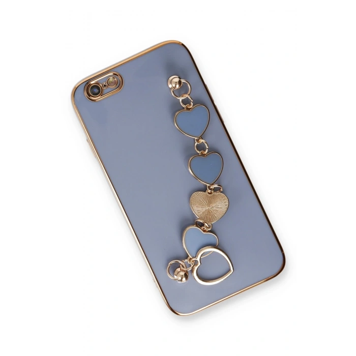 Mey İthalat®   iPhone 6 Kılıf Esila Silikon - Gri