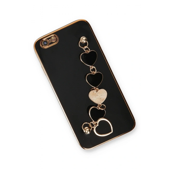 Mey İthalat®   iPhone 6 Kılıf Esila Silikon - Siyah