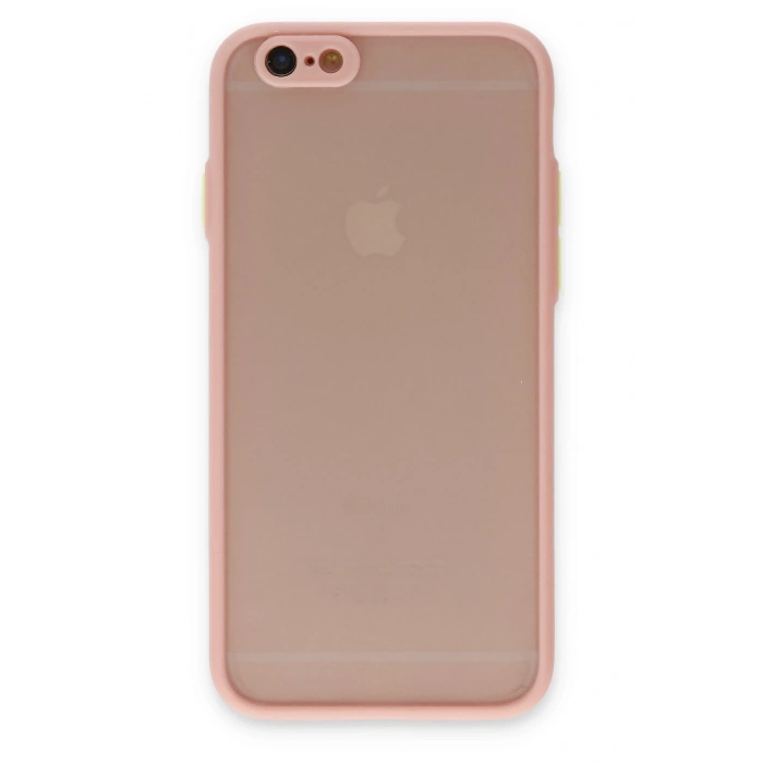 Mey İthalat®   iPhone 6 Kılıf Montreal Silikon Kapak - Pembe