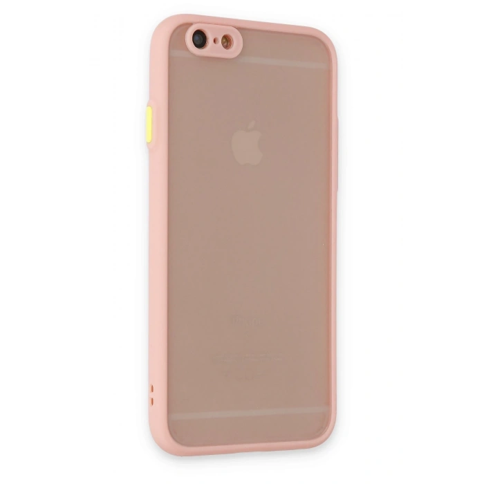 Mey İthalat®   iPhone 6 Kılıf Montreal Silikon Kapak - Pembe