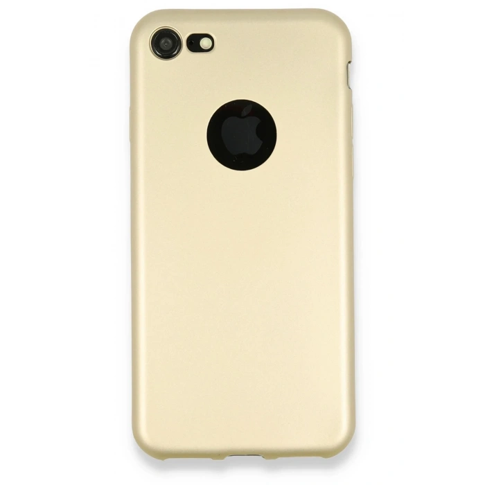 Mey İthalat®   iPhone 7 Kılıf First Silikon - Gold