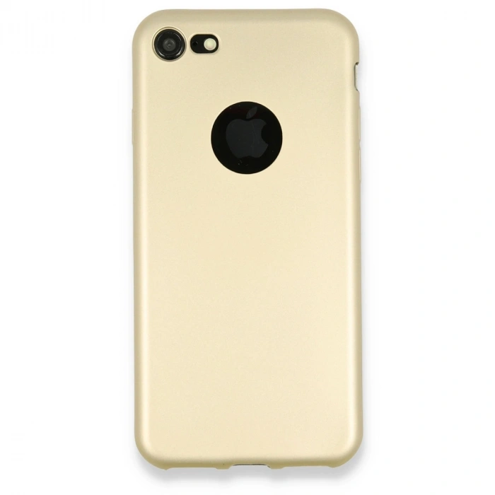 Mey İthalat®   iPhone 7 Kılıf First Silikon - Gold