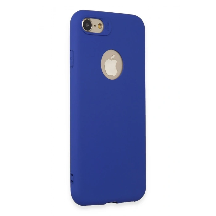 Mey İthalat®   iPhone 7 Kılıf First Silikon - Lacivert