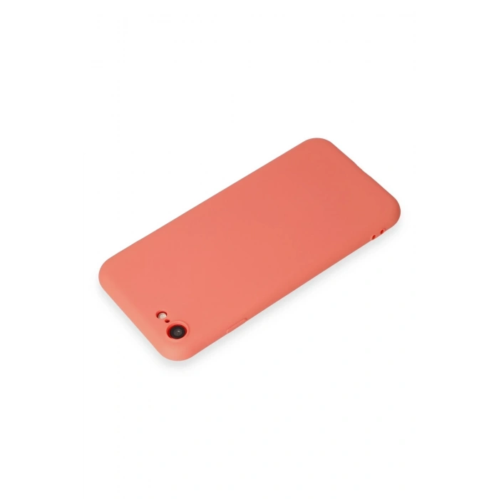 Mey İthalat®   iPhone 7 Kılıf First Silikon - Turuncu