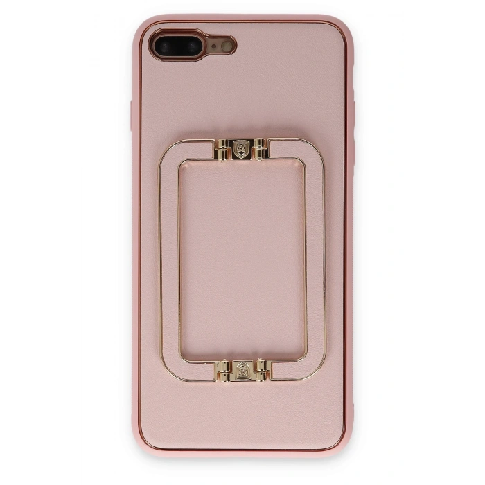 Mey İthalat®   iPhone 7 Plus Kılıf Coco Elit Kapak - Pembe