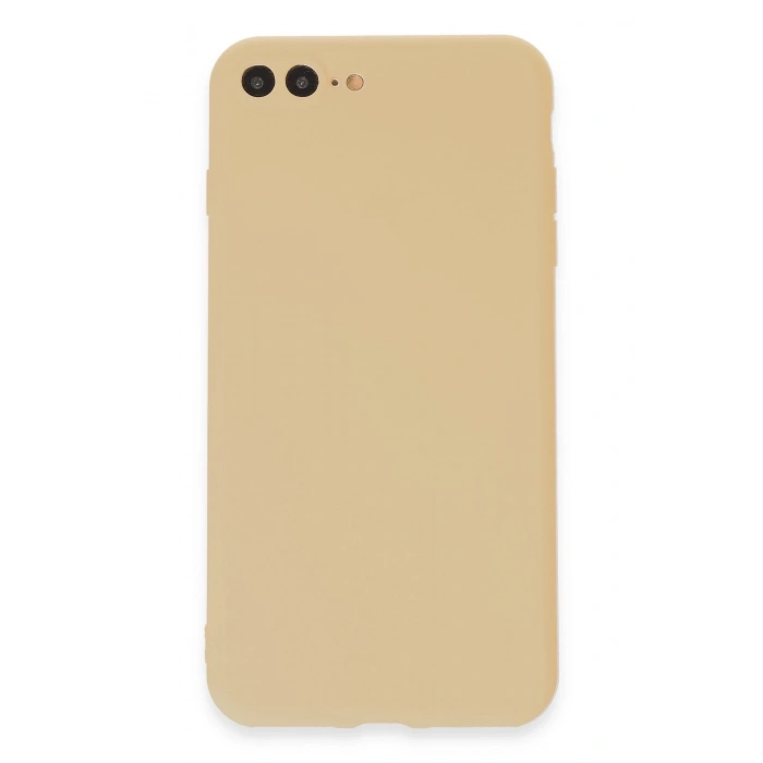 Mey İthalat®   iPhone 7 Plus Kılıf First Silikon - Gold