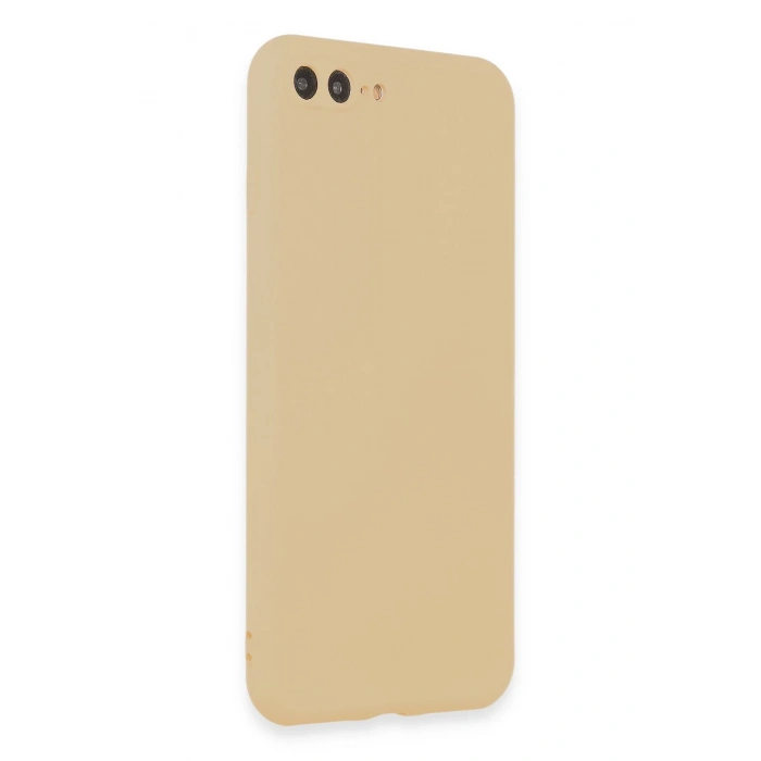 Mey İthalat®   iPhone 7 Plus Kılıf First Silikon - Gold