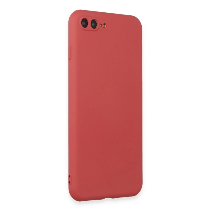 Mey İthalat®   iPhone 7 Plus Kılıf First Silikon - Kiremit