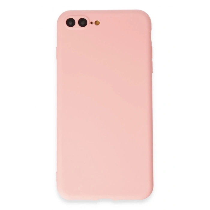 Mey İthalat®   iPhone 7 Plus Kılıf First Silikon - Pudra
