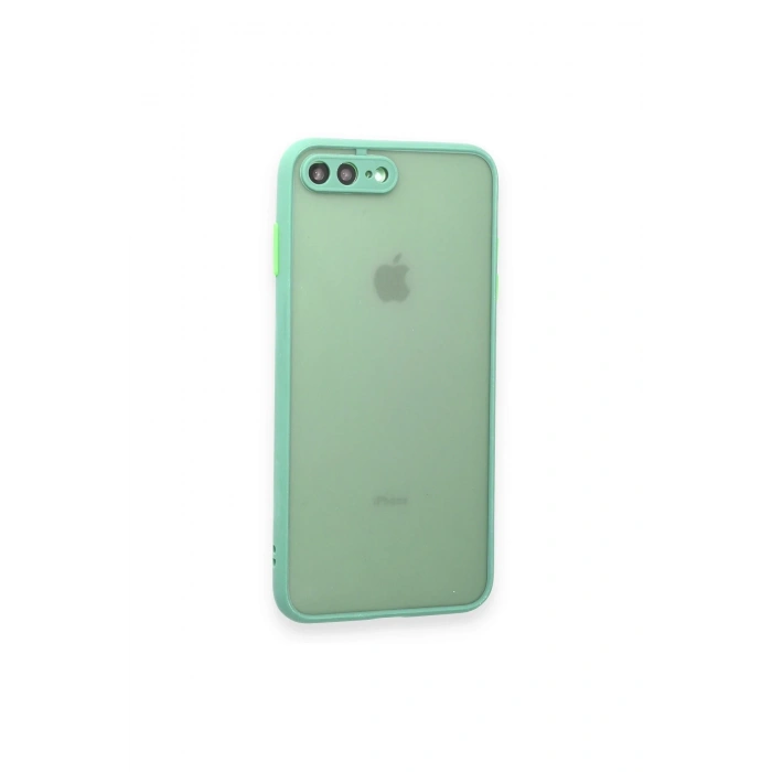 Mey İthalat®   iPhone 7 Plus Kılıf Montreal Silikon Kapak - Turkuaz