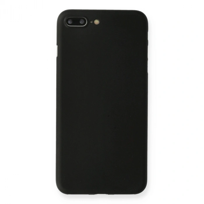 Mey İthalat®   iPhone 7 Plus Kılıf PP Ultra İnce Kapak - Siyah