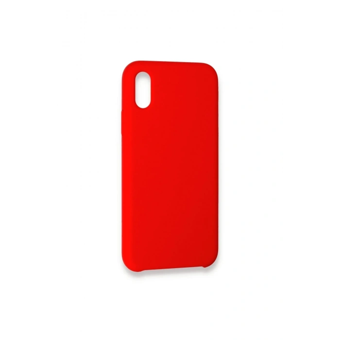 Mey İthalat®   iPhone X Kılıf Lansman Legant Silikon - Kırmızı