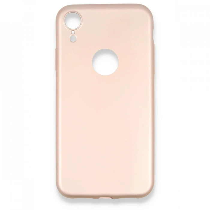 Mey İthalat®   iPhone XR Kılıf First Silikon - Rose Gold
