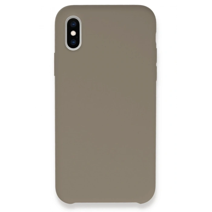Mey İthalat®   iPhone XS Max Kılıf Lansman Legant Silikon - Bej