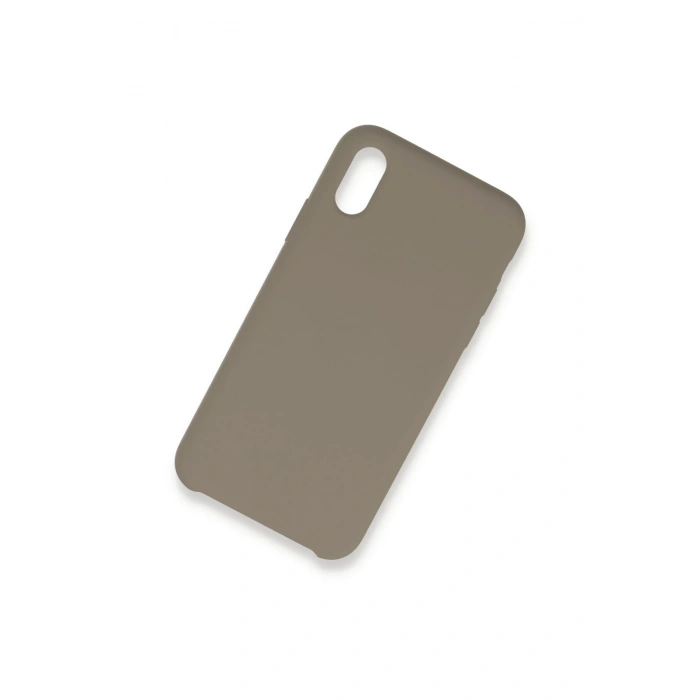 Mey İthalat®   iPhone XS Max Kılıf Lansman Legant Silikon - Bej