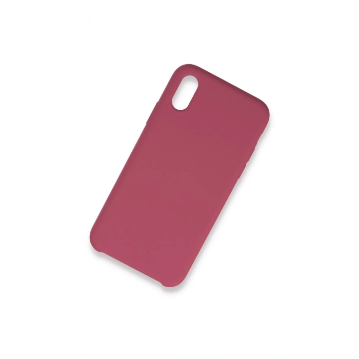 Mey İthalat®   iPhone XS Max Kılıf Lansman Legant Silikon - Fuşya