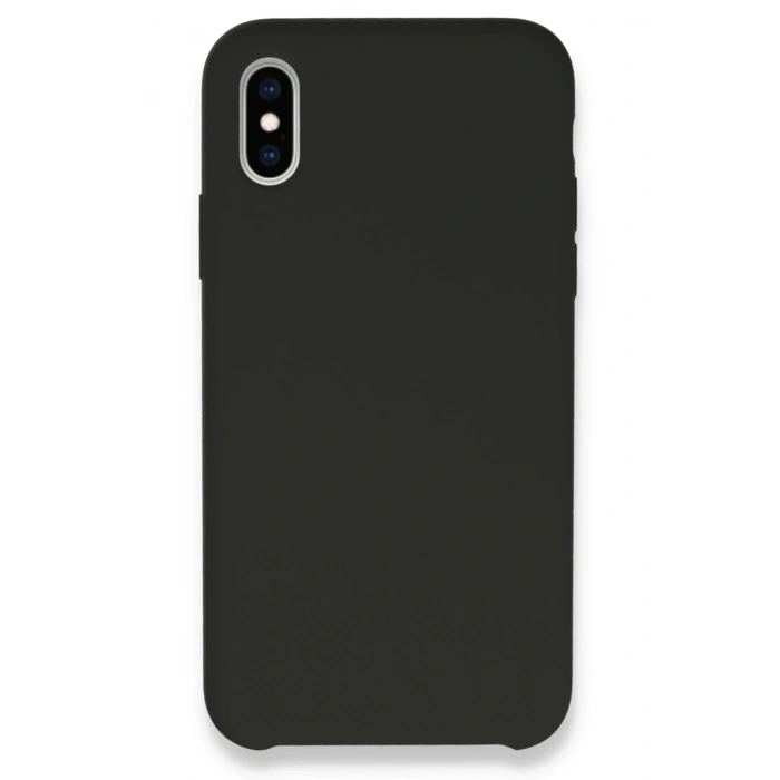 Mey İthalat®   iPhone XS Max Kılıf Lansman Legant Silikon - Siyah