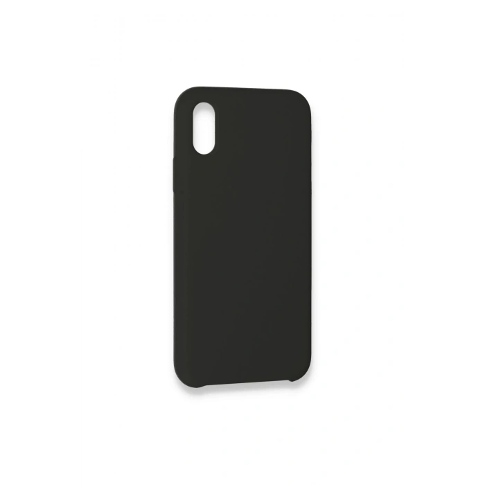 Mey İthalat®   iPhone XS Max Kılıf Lansman Legant Silikon - Siyah