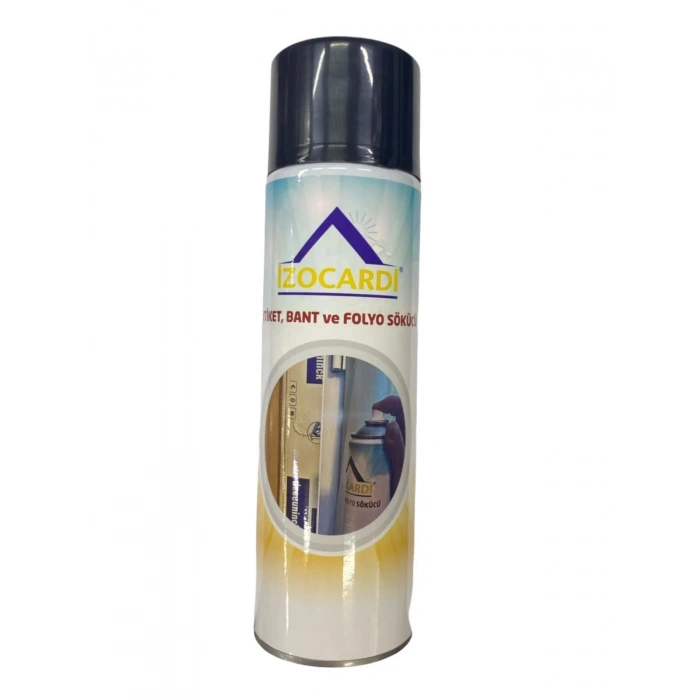 Mey İthalat® İzocardi Etiket Folyo ve Bant Sökücü Sprey 500 ml