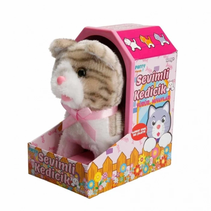 Mey İthalat®  Jamina Sevimli Peluş Kedicik