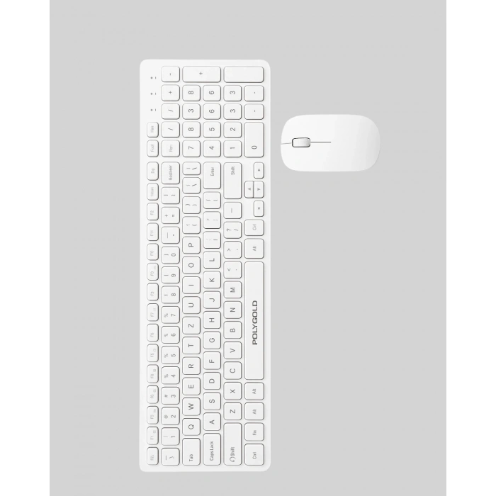 Mey İthalat® Kablosuz Klavye Mouse Takımı - Ergonomik, Sessiz ve Enerji Tasarruflu
