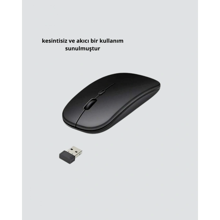 Mey İthalat® Kablosuz  Mouse – Anlık DPI Geçişi, Gelişmiş Sensör, Hassas ve Akıcı Kontrol