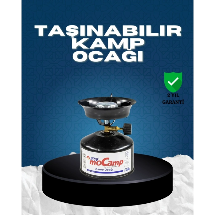 Mey İthalat® Kamp Ocağı Seti Taşınabilir Tüp ve Denge Aparatlı