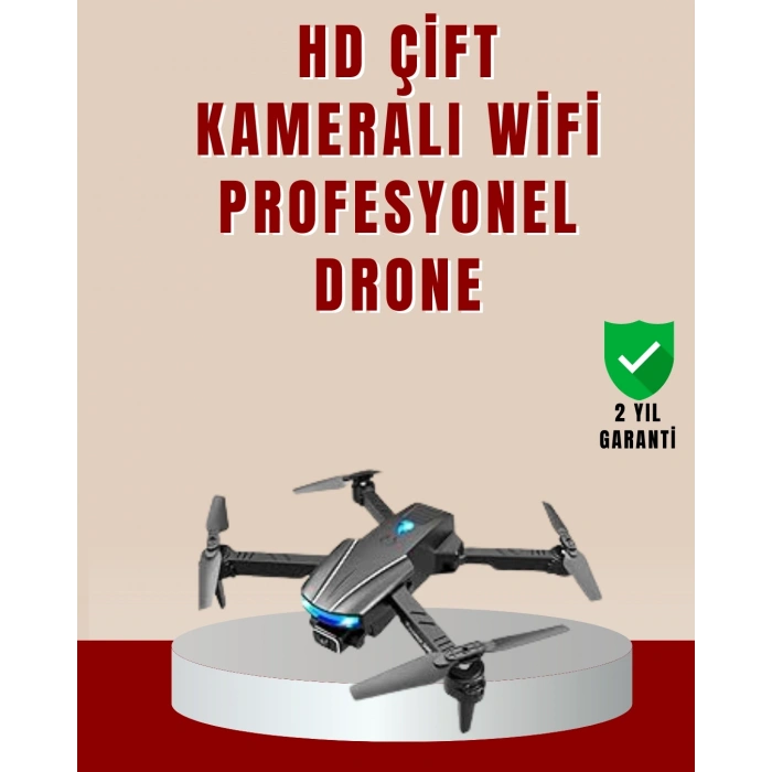 Mey İthalat® Katlanabilir 4K Kamera Drone Uzaktan Kumandalı Profesyonel Drone