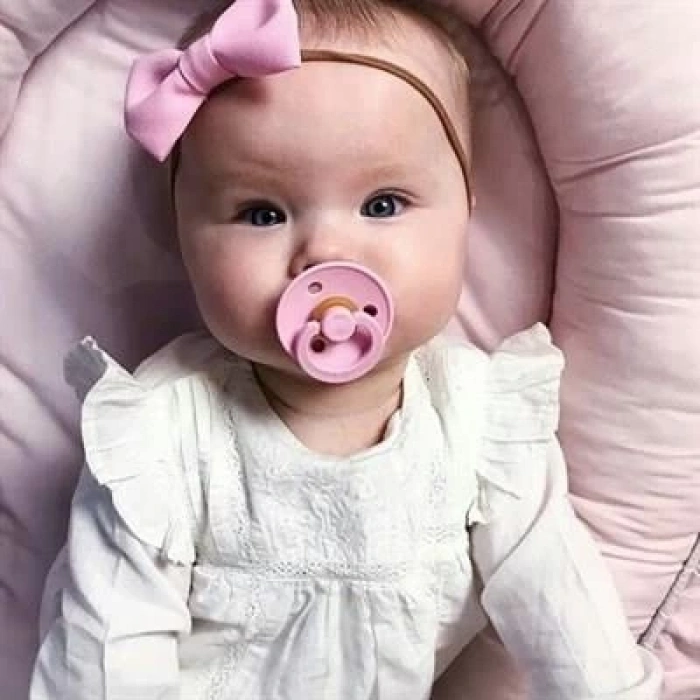 Mey İthalat®   Kauçuk Emzik 0-6 Ay Pink