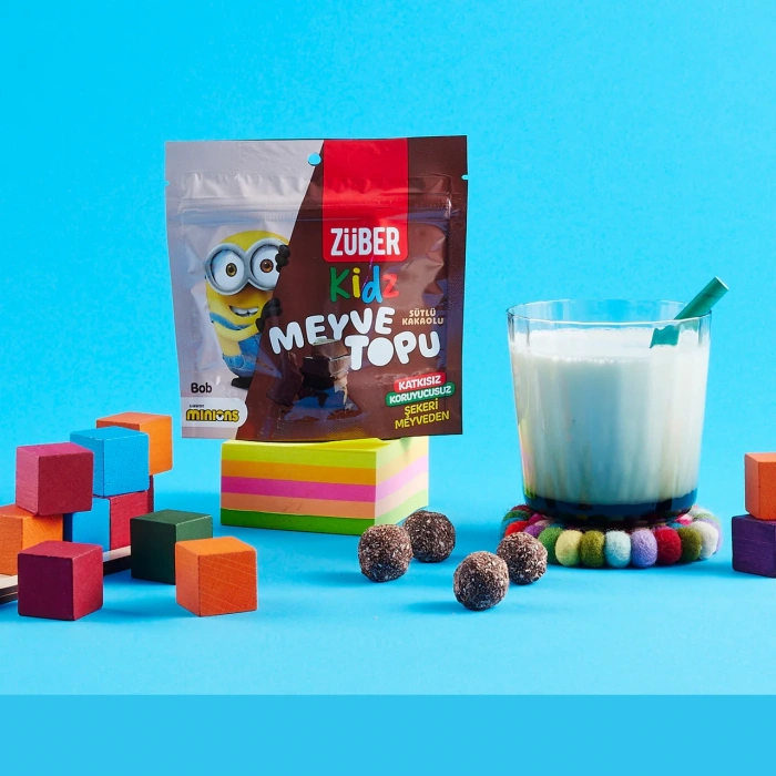 Mey İthalat®   Kidz Meyve Topu 42 Gr Kakaolu