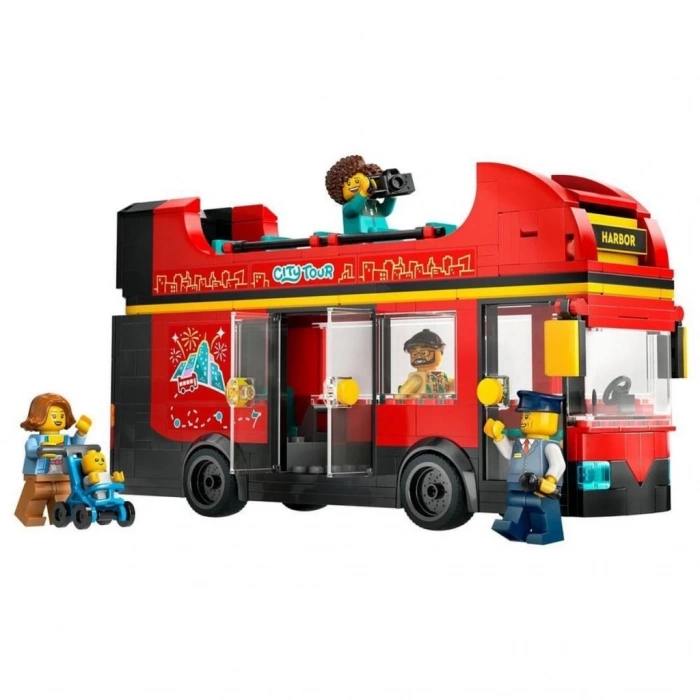 Mey İthalat®  Kırmızı İki Katlı Gezi Otobüsü 0407