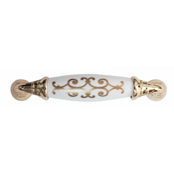 Mey İthalat® Klasik Silindir Kulp Altın 96 mm