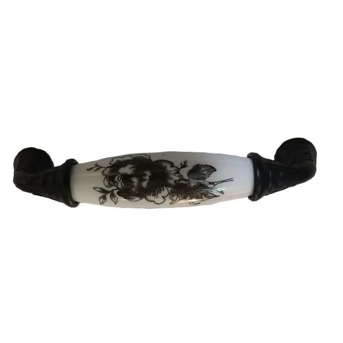 Mey İthalat® Klasik Silindir Kulp Mat Siyah 128 mm
