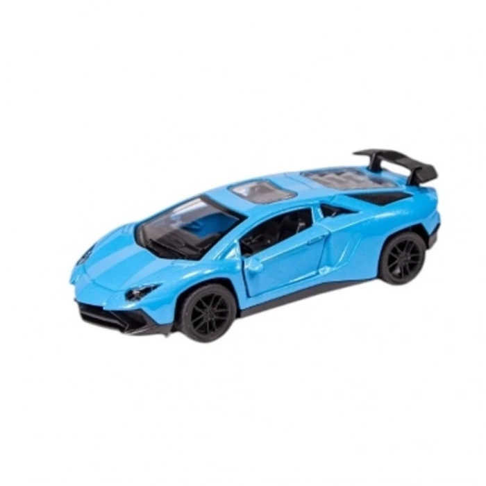Mey İthalat® KM36201C-1-2-3-4  Çek Bırak Metal Araba  1:36