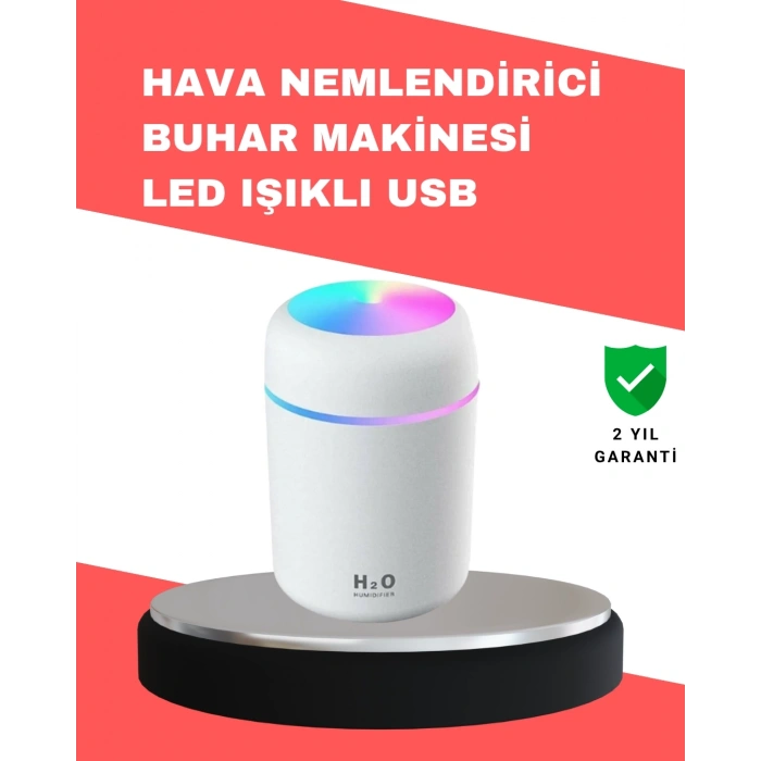 Mey İthalat® Kompakt Boyutlu Nemlendirici – 30-45ml/h Buhar Kapasiteli
