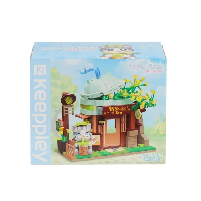 Mey İthalat® KP-28021 Milk Tea Shop Blok Seti -Vagon life