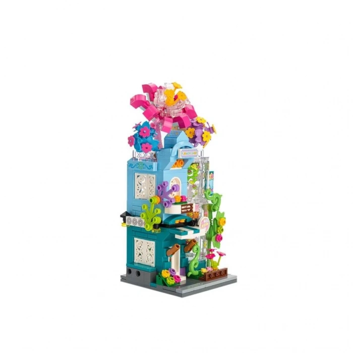 Mey İthalat® KP28016 Keeppley Grenness Flower Store Blok Seti