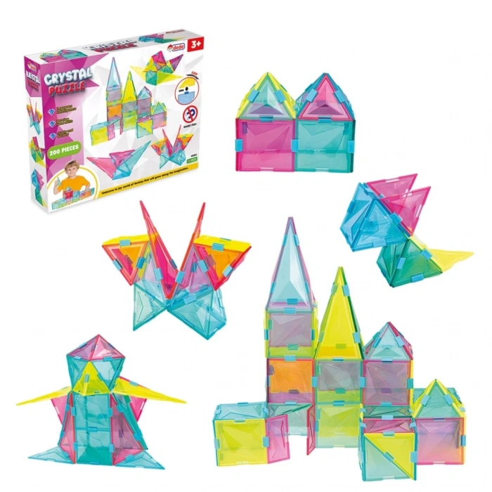 Mey İthalat® Kristal Puzzle 200 Parça