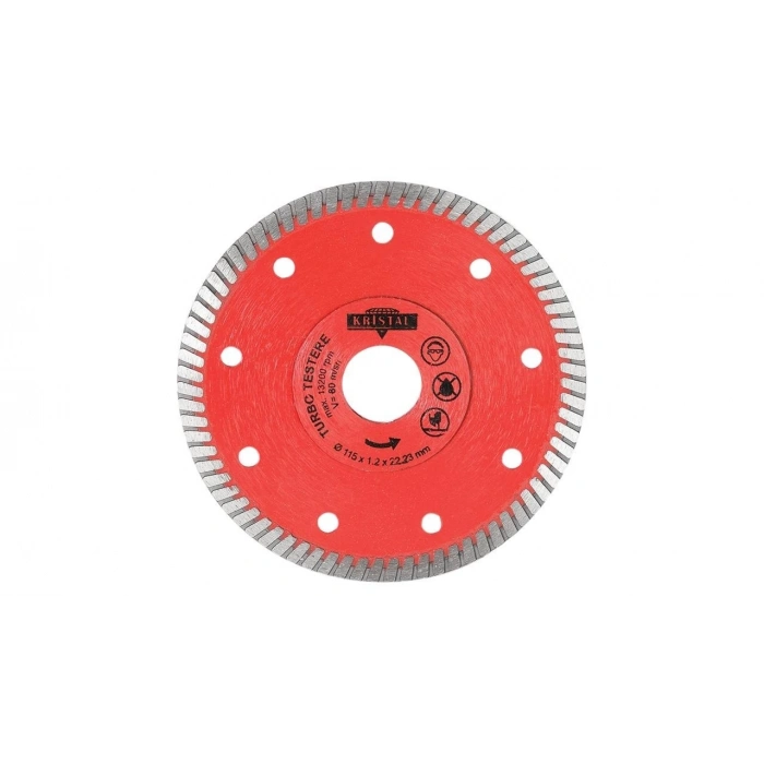 Mey İthalat® Kristal Turbo Elmas Testere 115 mm